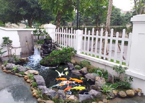 ho san vuon trang tri da